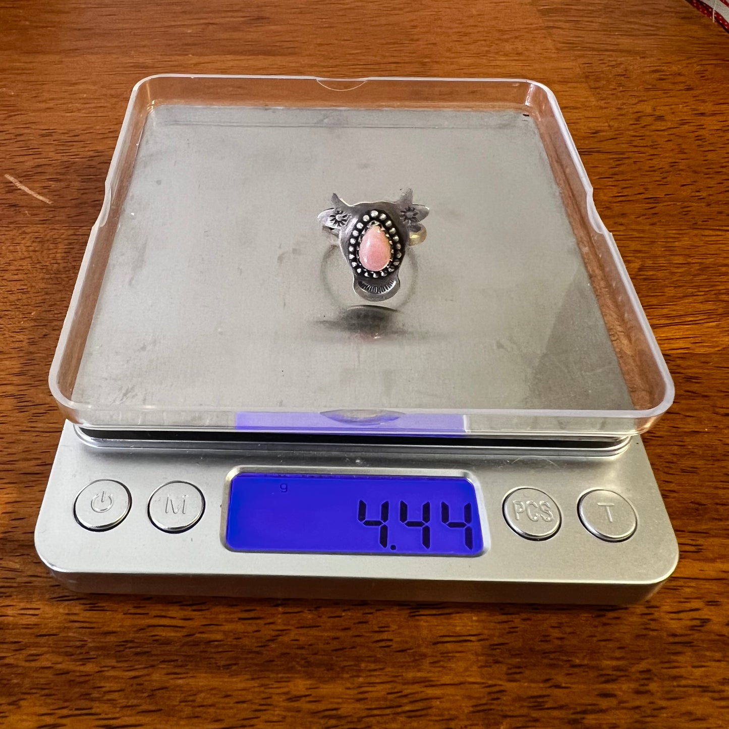 Sterling Silver Queen Conch Cow Ring