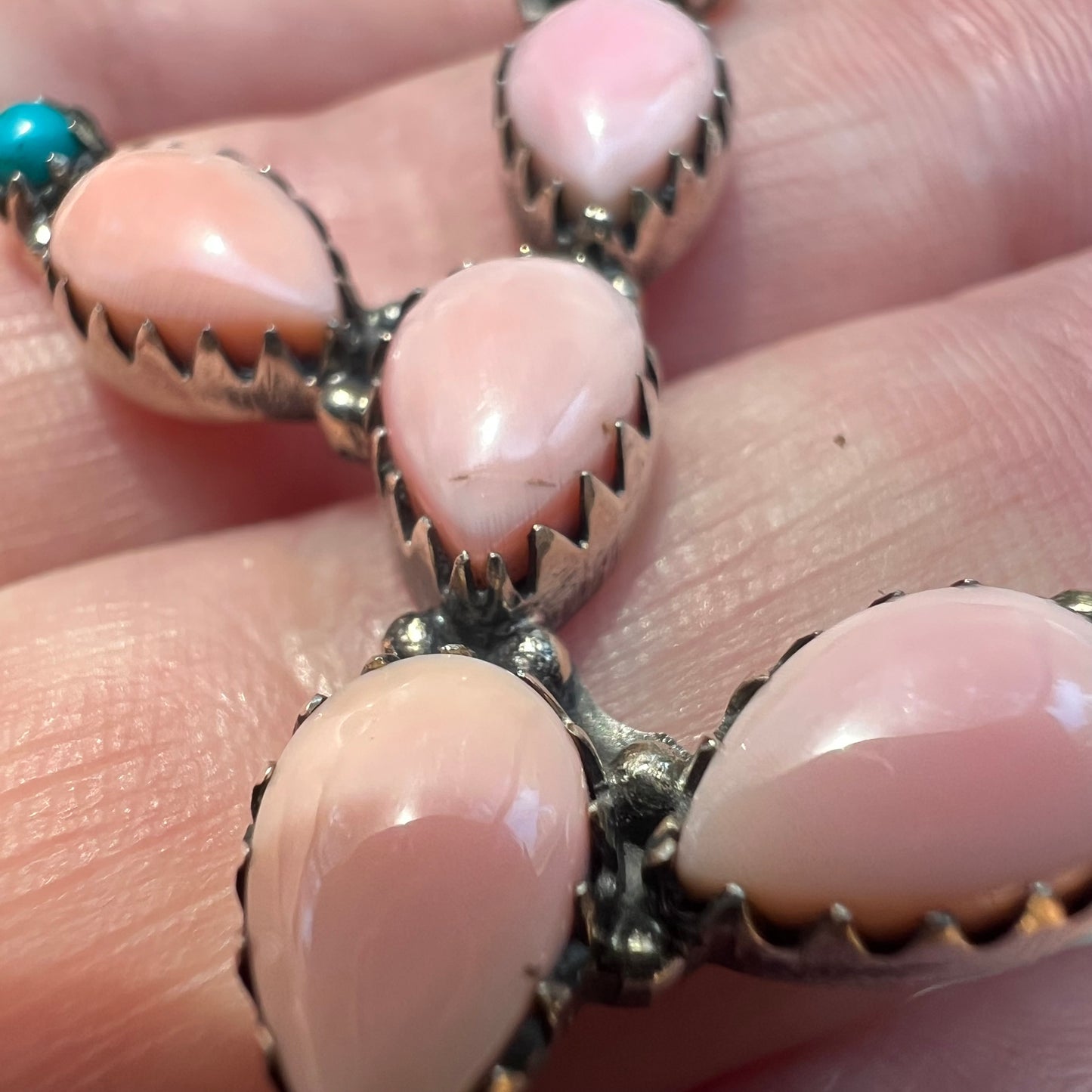 Blush Desert Bloom Cactus Pendant