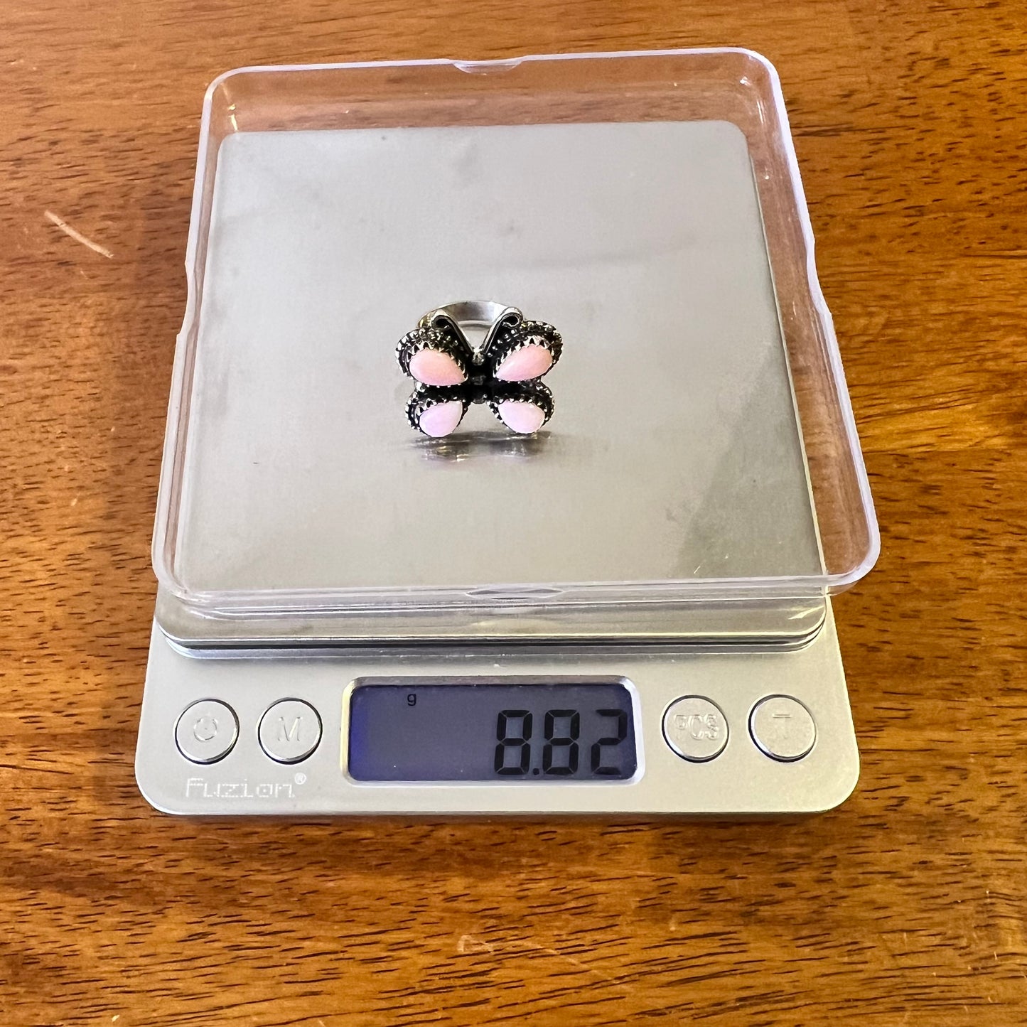 Sterling Silver Queen Conch Butterfly Ring — Size 7