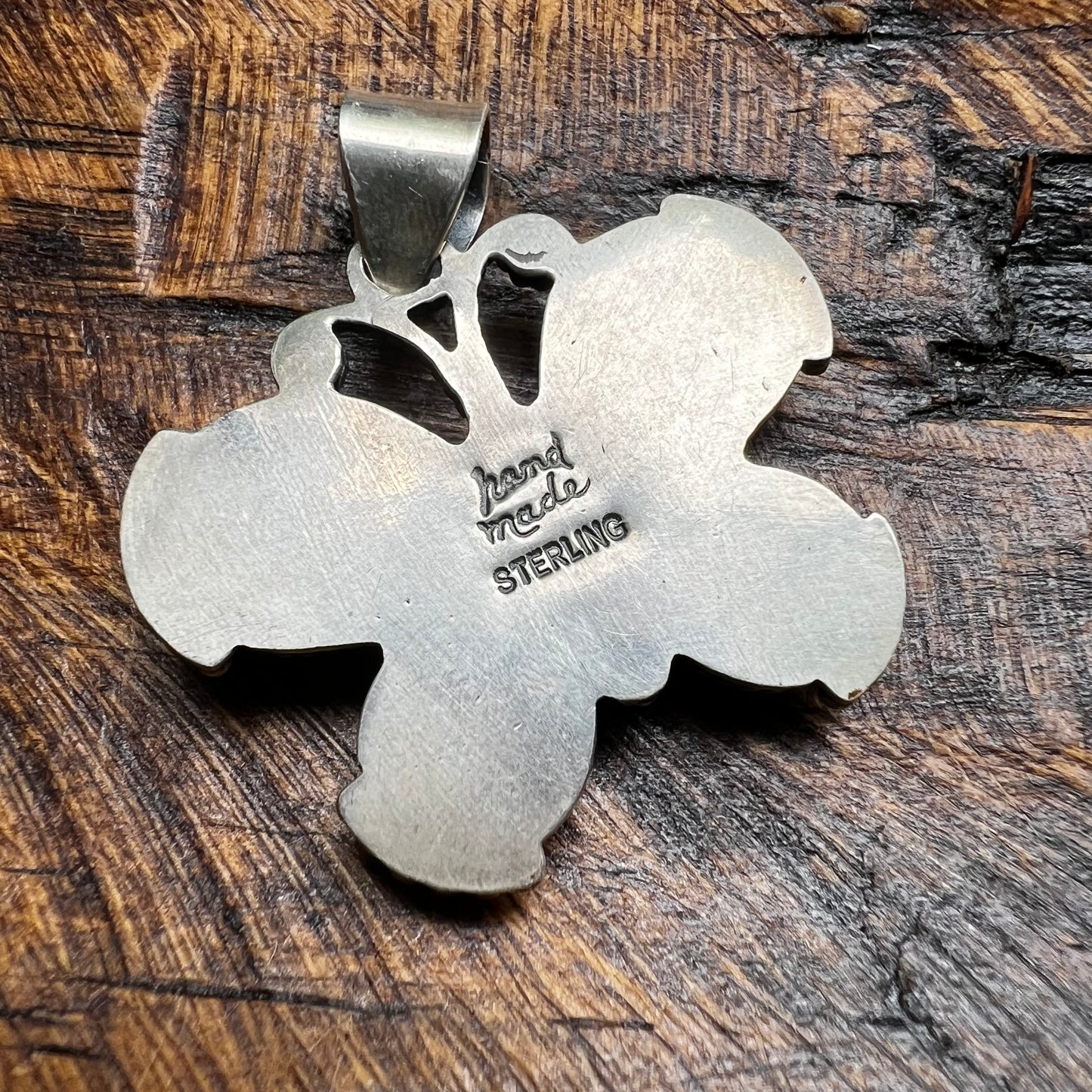 Sterling Silver Spiny Oyster Butterfly Pendant