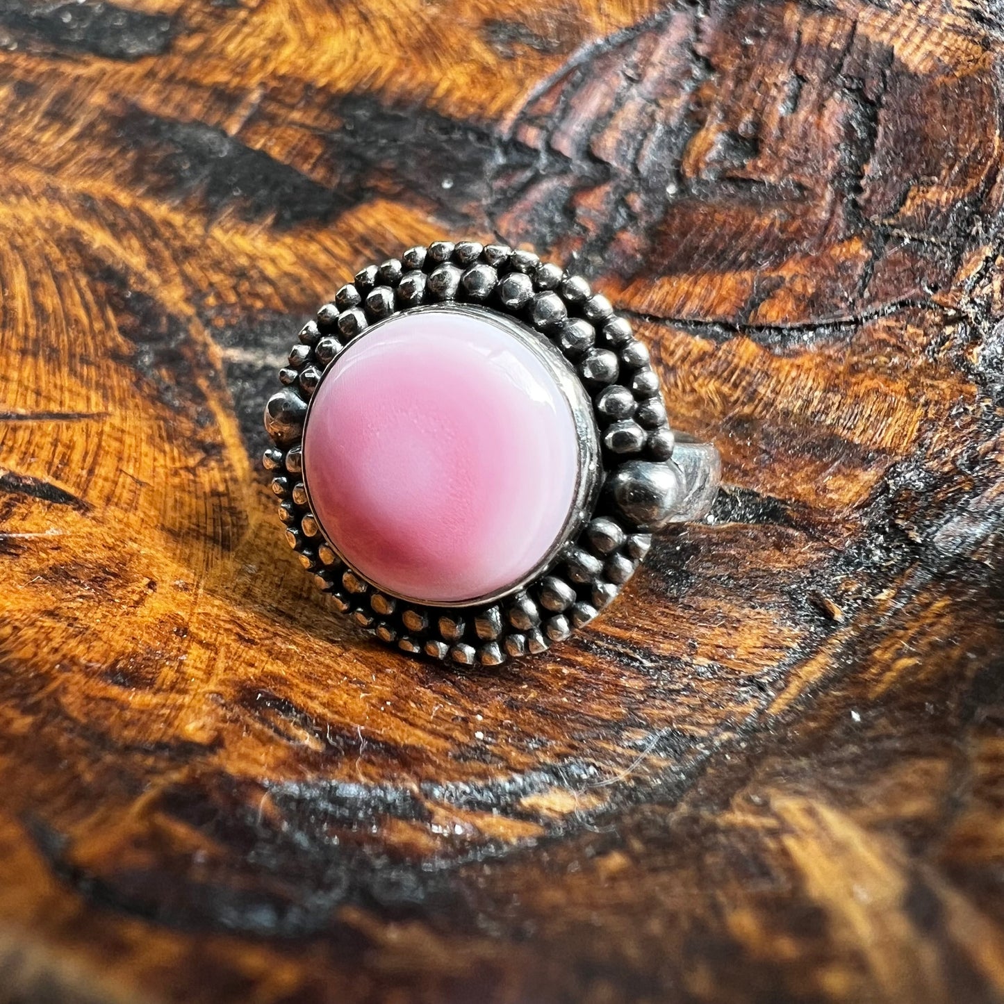 Sterling Silver Queen Conch Ring Size 8