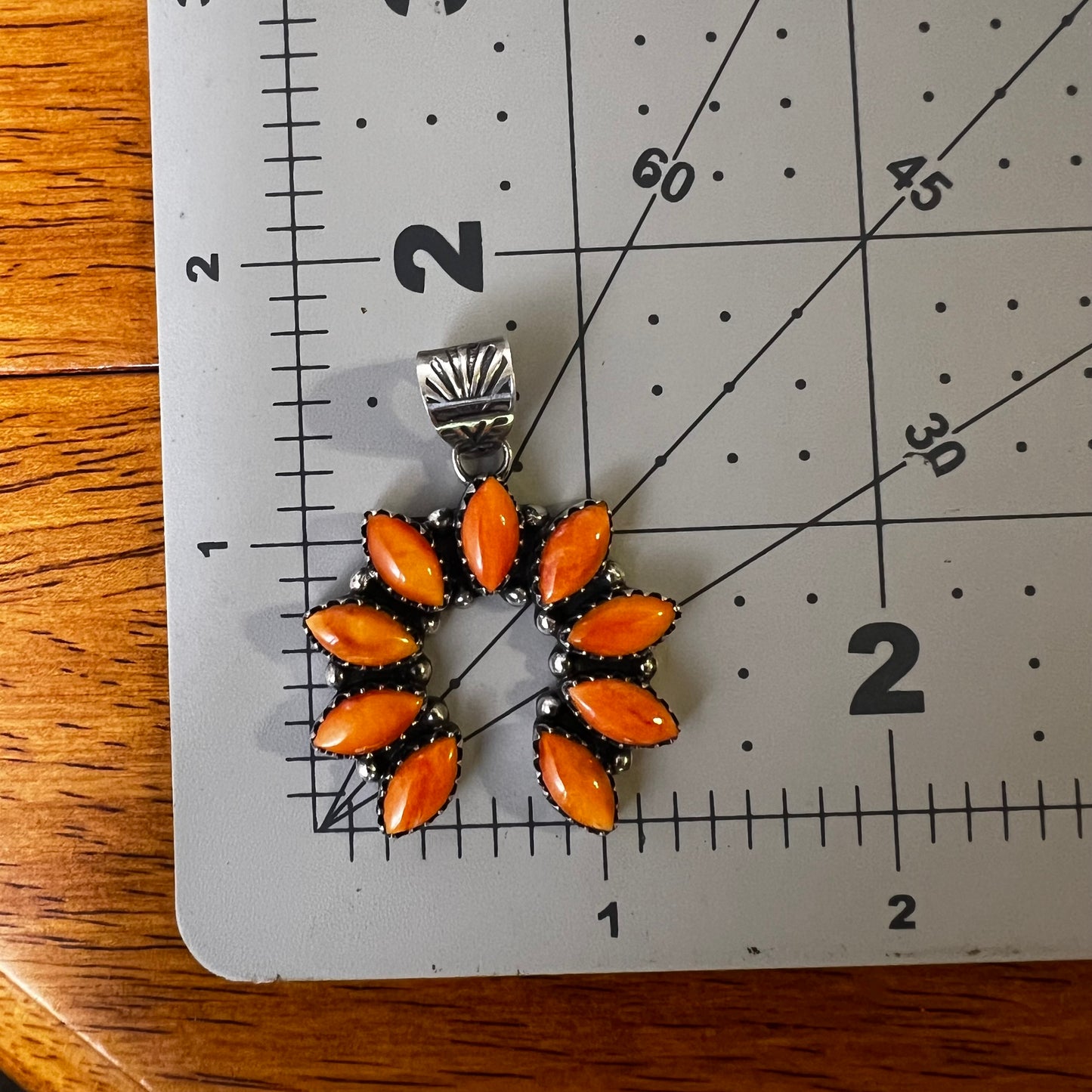 Sterling Silver Spiny Oyster Naja Pendant