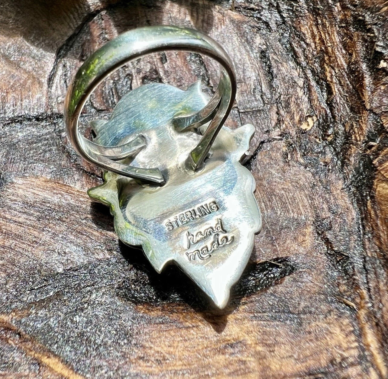 Kingman Turquoise Statement Ring – Sterling Silver