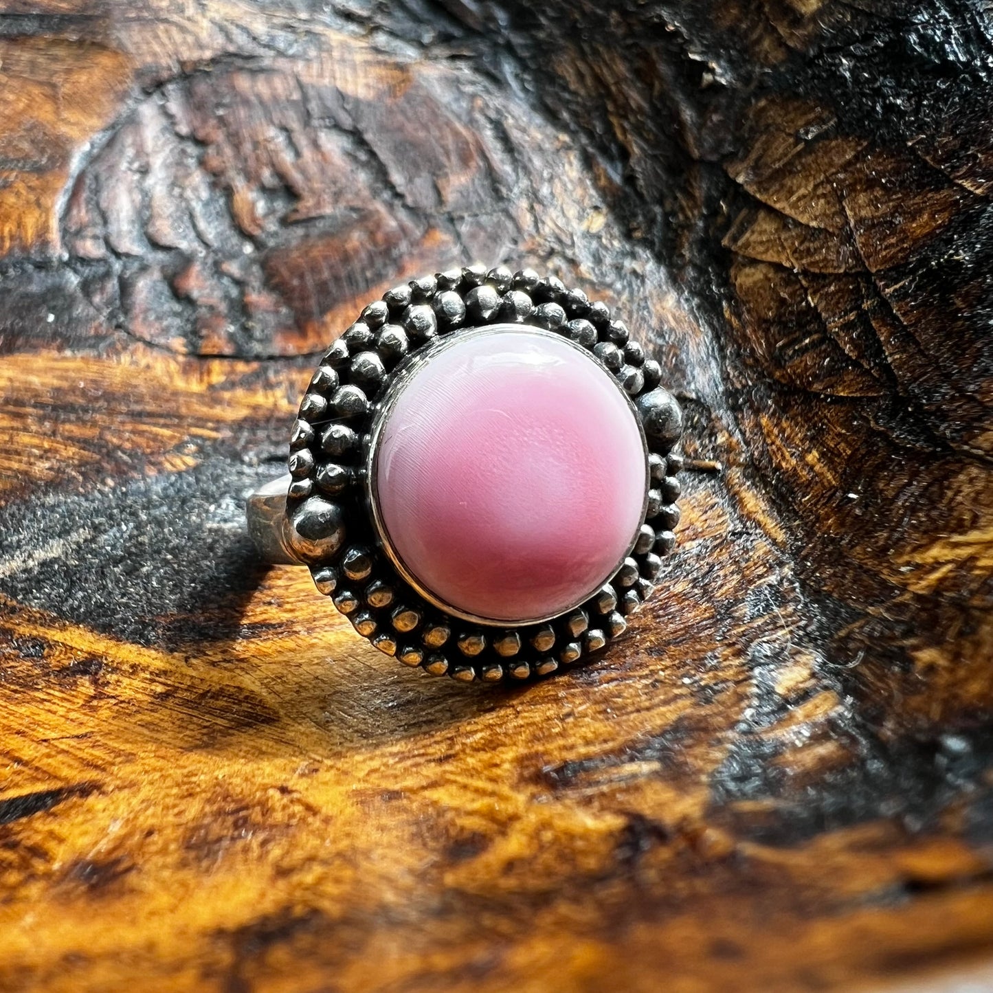 Sterling Silver Queen Conch Ring Size 8