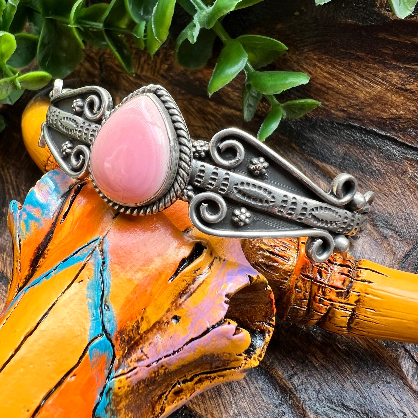 Queen Conch Statement Cuff in Sterling Silver

Handcrafted | Bold Silverwork | One of a Kind