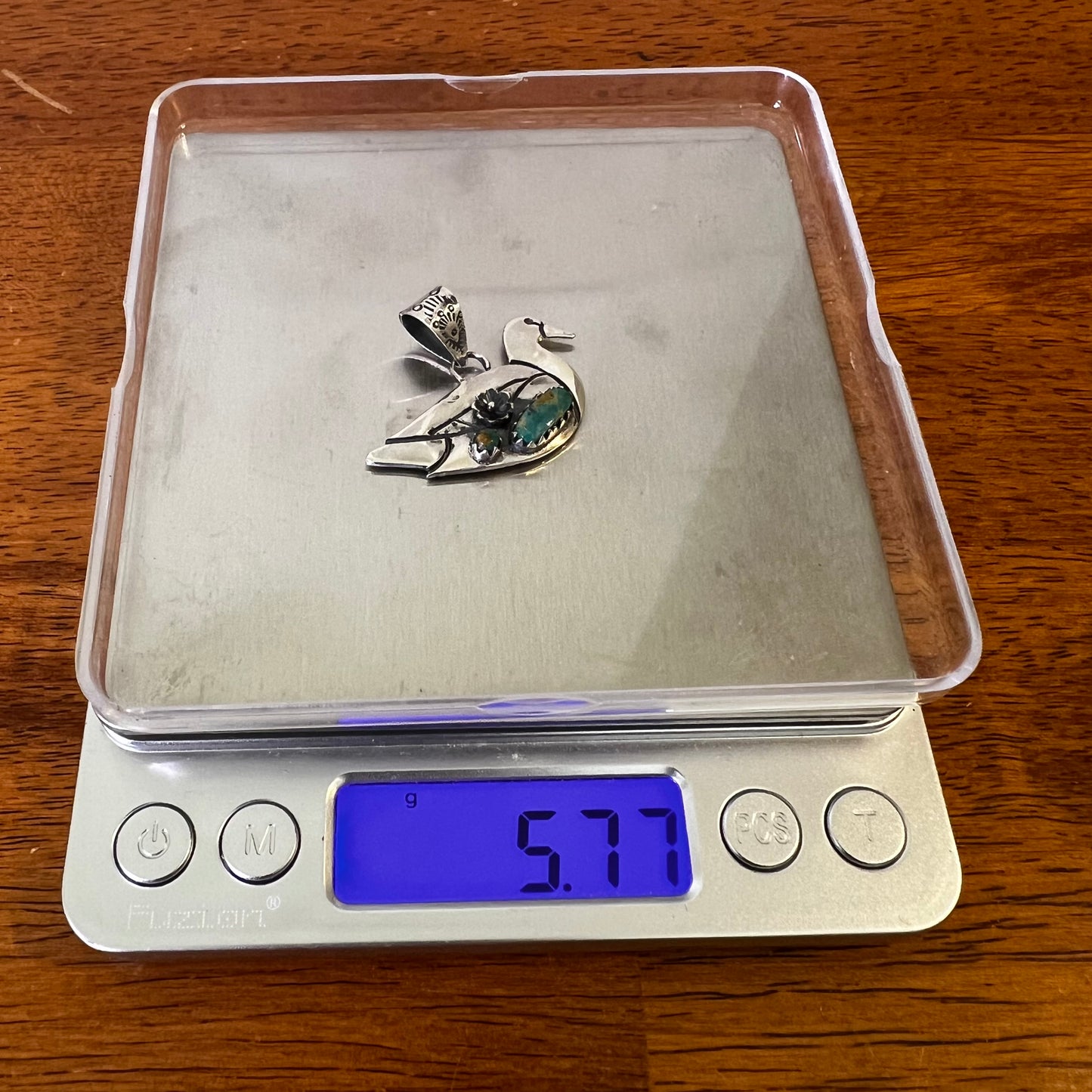 Kingman Turquoise Butterfly Ring | Handmade Sterling Silver Statement Ring Size 9