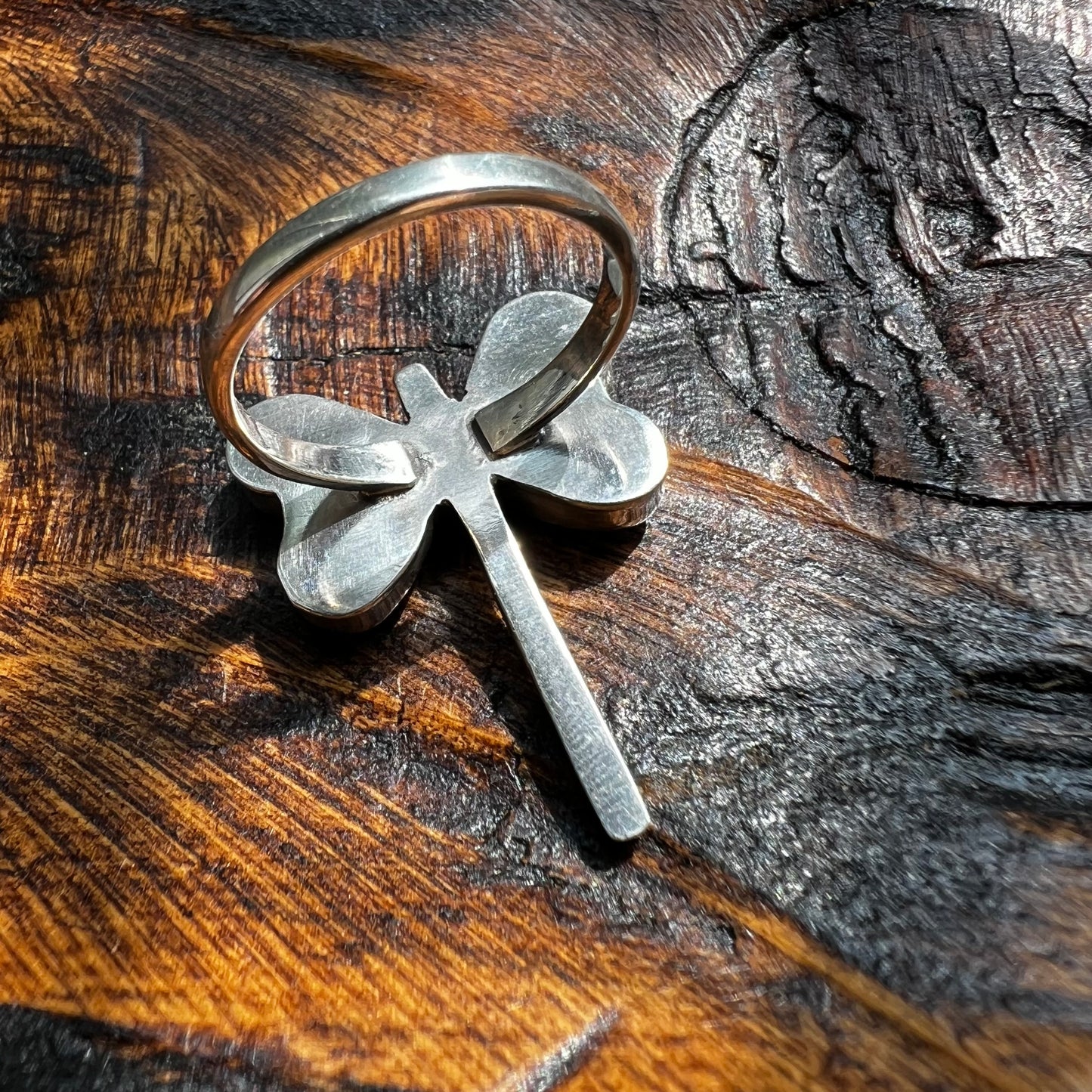 Kingman Turquoise Dragonfly Ring