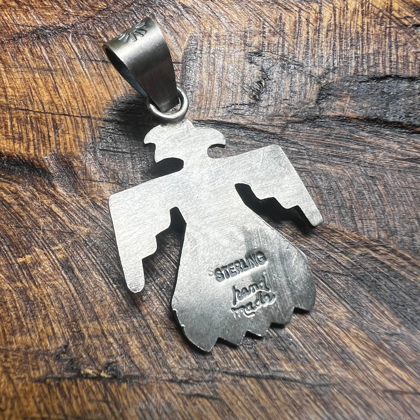 Sterling Silver Sonoran Gold Thunderbird Pendant