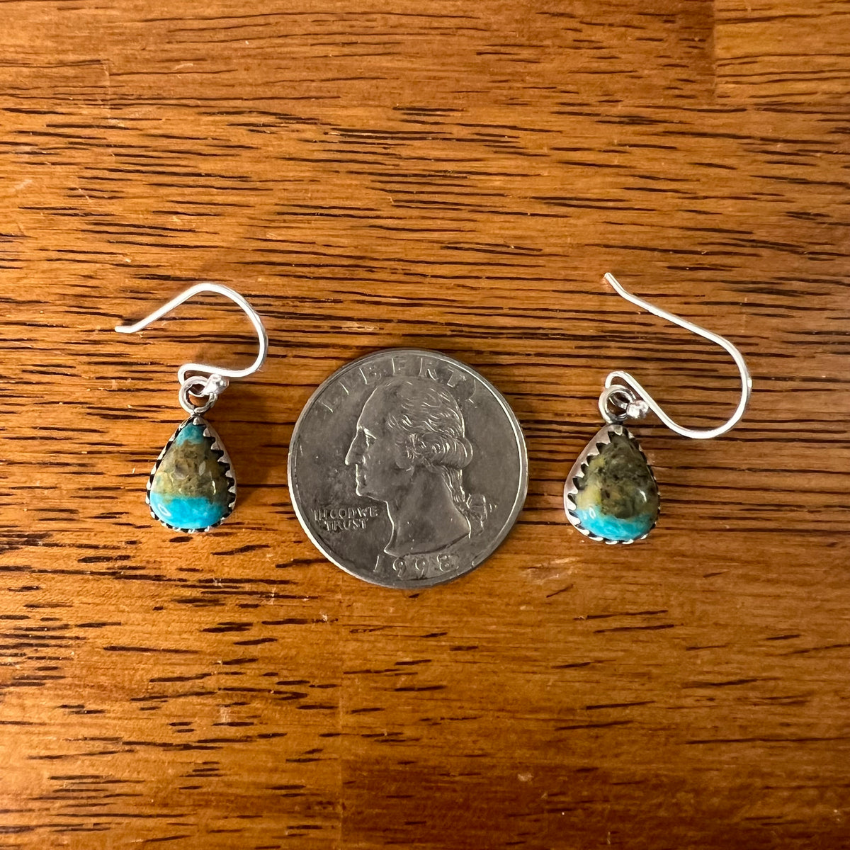 Sterling Silver Everyday Dangle Earrings – Queen Conch, Turquoise or Spiny Oyster