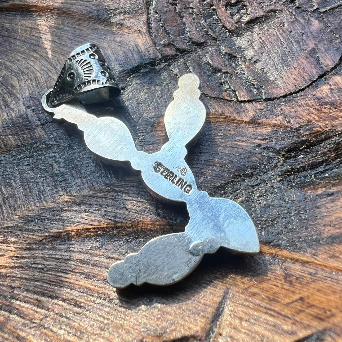 Blush Desert Bloom Cactus Pendant