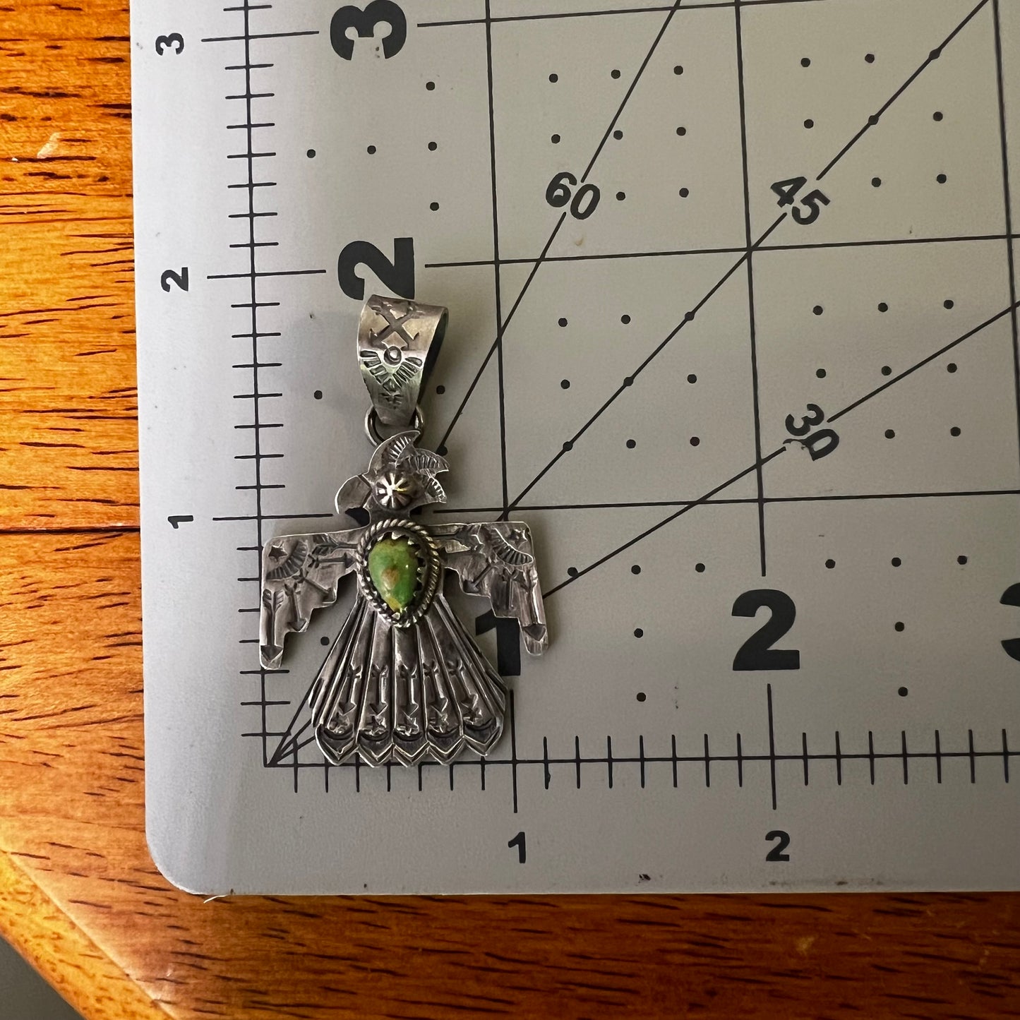 Sterling Silver Sonoran Gold Thunderbird Pendant