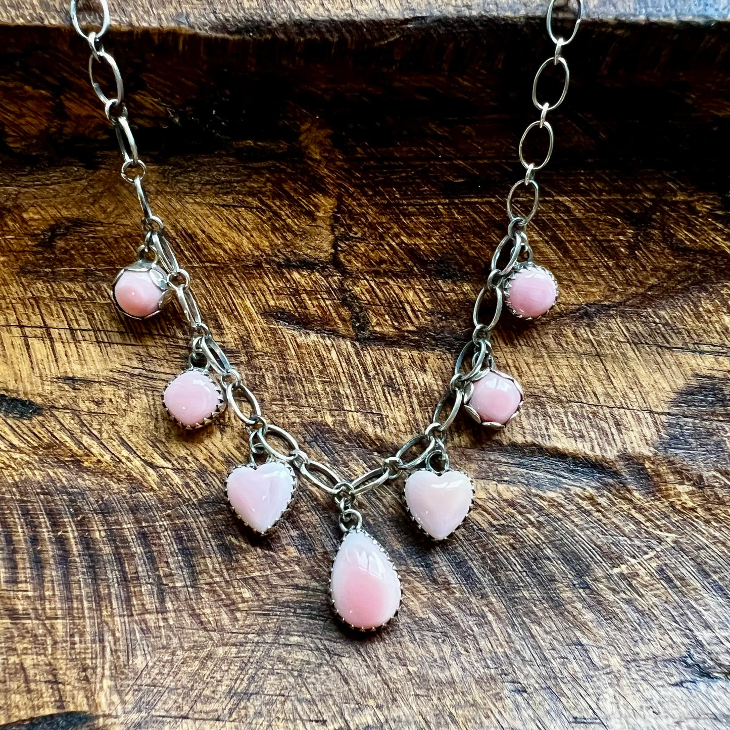 Queen Conch Sterling Silver Charm Necklace