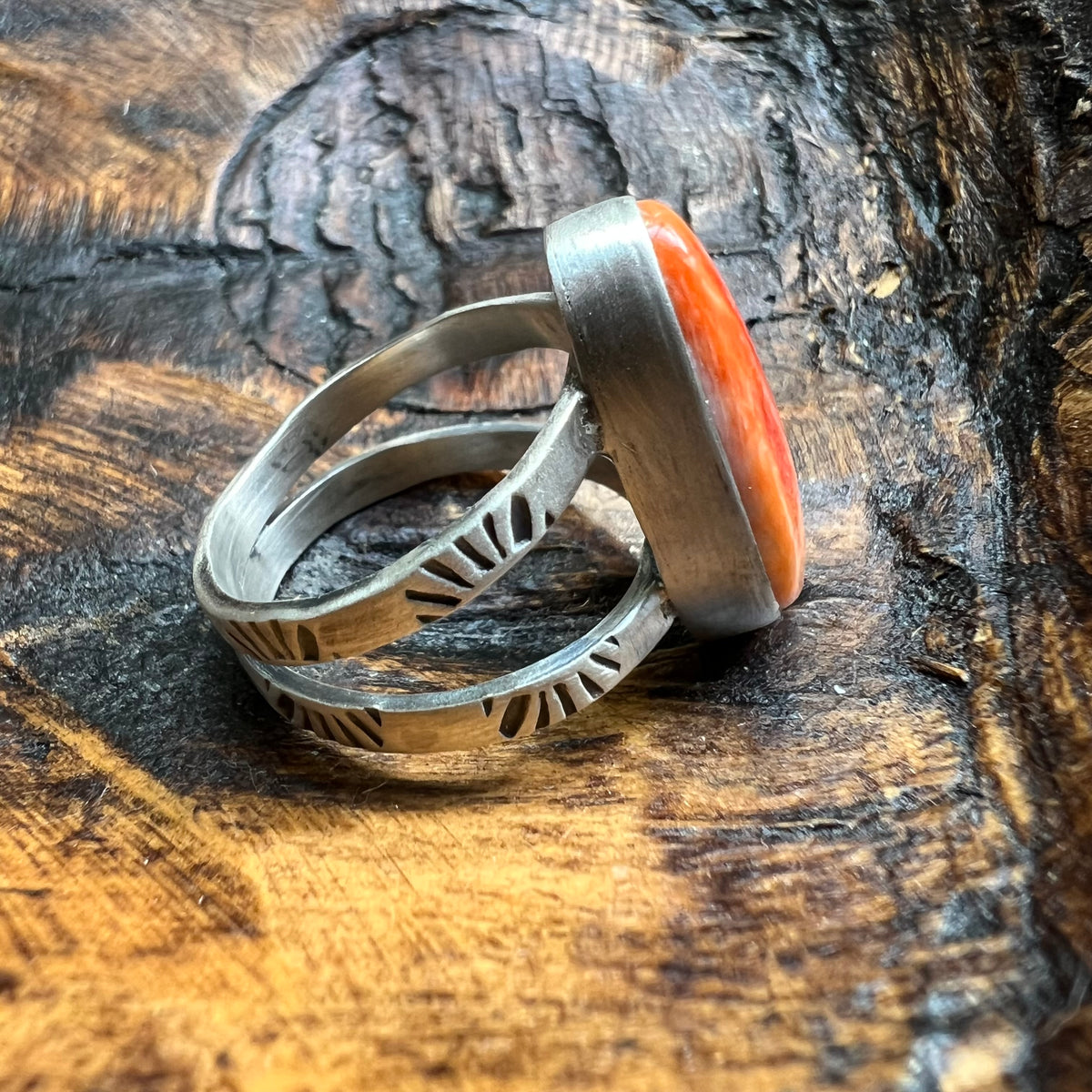 Sterling Silver Statement Rings – Turquoise, Queen Conch or Spiny Oyster