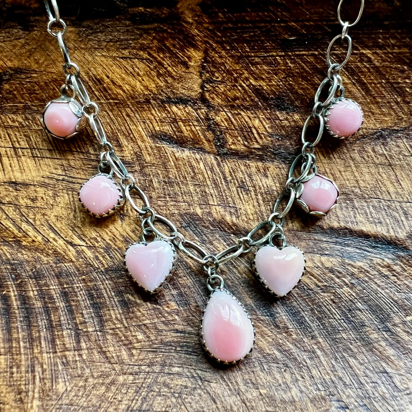 Queen Conch Sterling Silver Charm Necklace