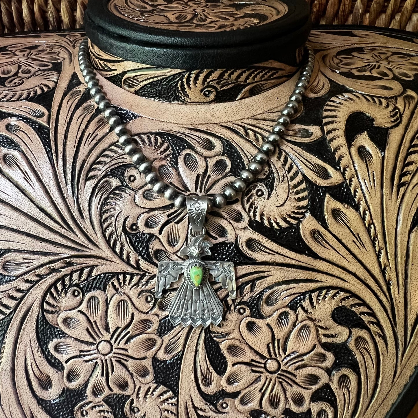 Sterling Silver Sonoran Gold Thunderbird Pendant