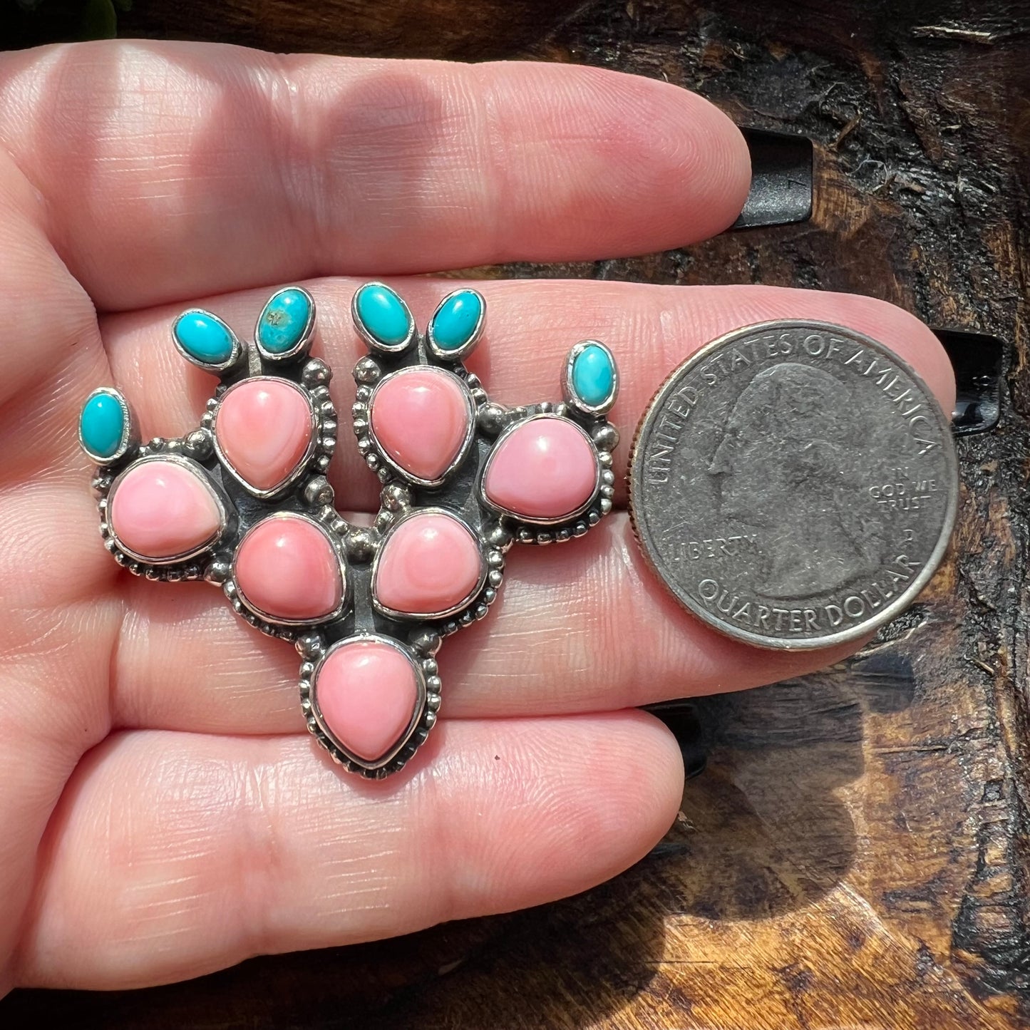 Queen Conch Cactus Statement Ring – Size 9.5