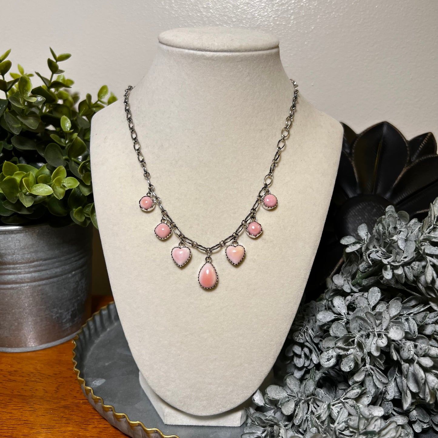 Queen Conch Sterling Silver Charm Necklace