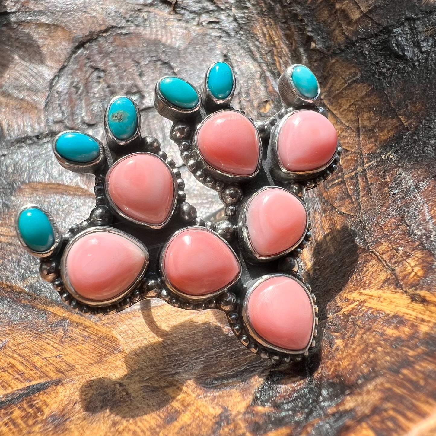Queen Conch Cactus Statement Ring – Size 9.5