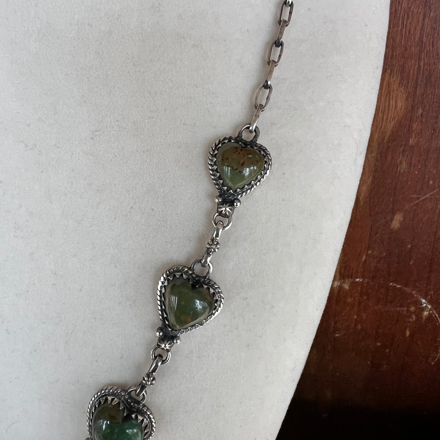 Statement Turquoise Necklace in Solid Sterling Silver