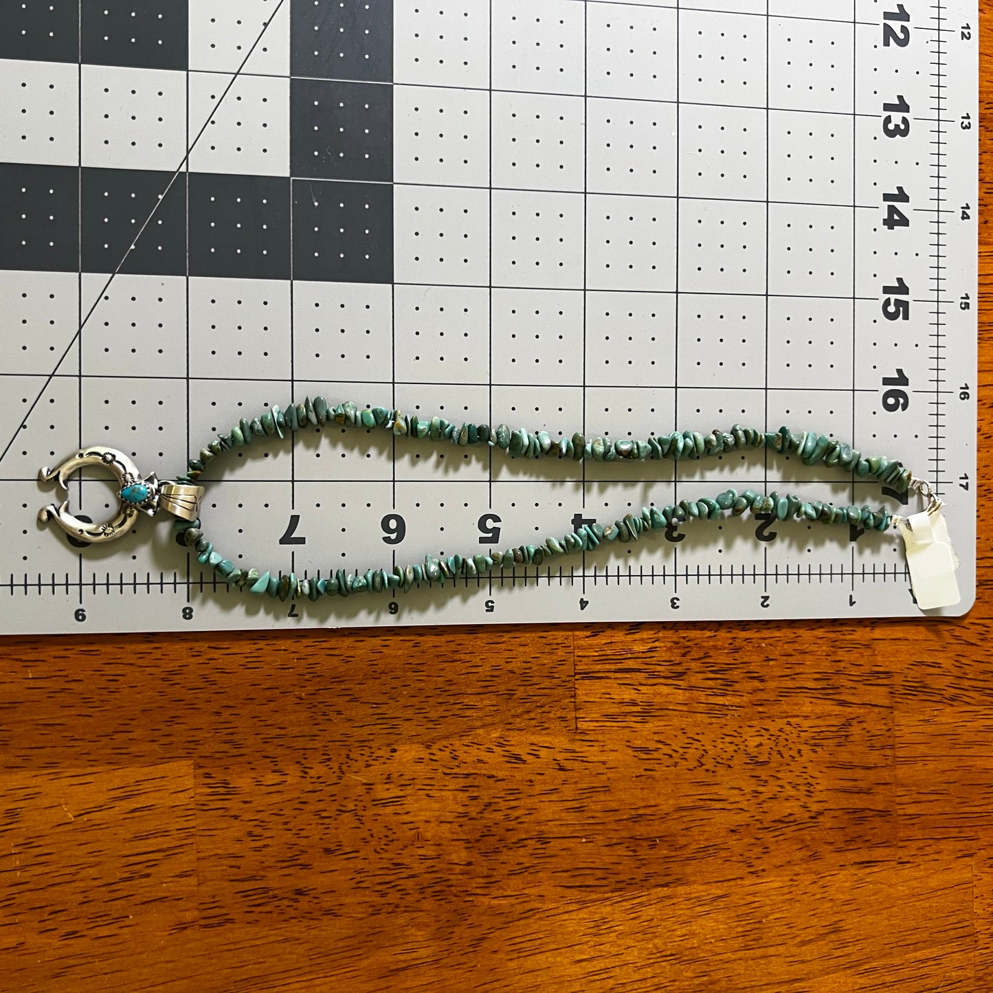 Sam Yellowhair Kingman Turquoise Naja Necklace