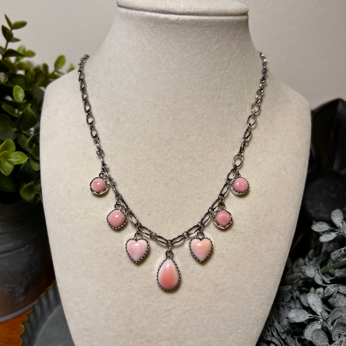 Queen Conch Sterling Silver Charm Necklace