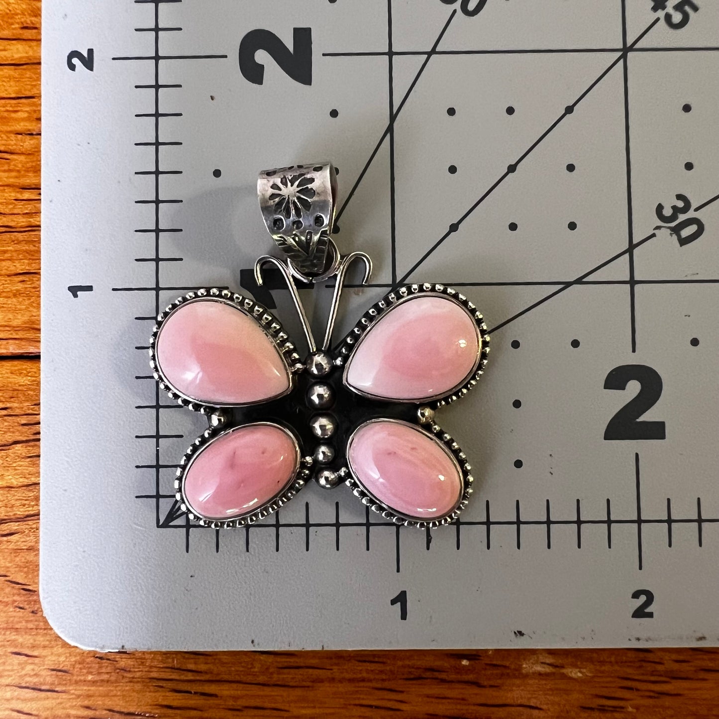 Queen Conch Butterfly Pendant – Sterling Silver Southwestern Statement