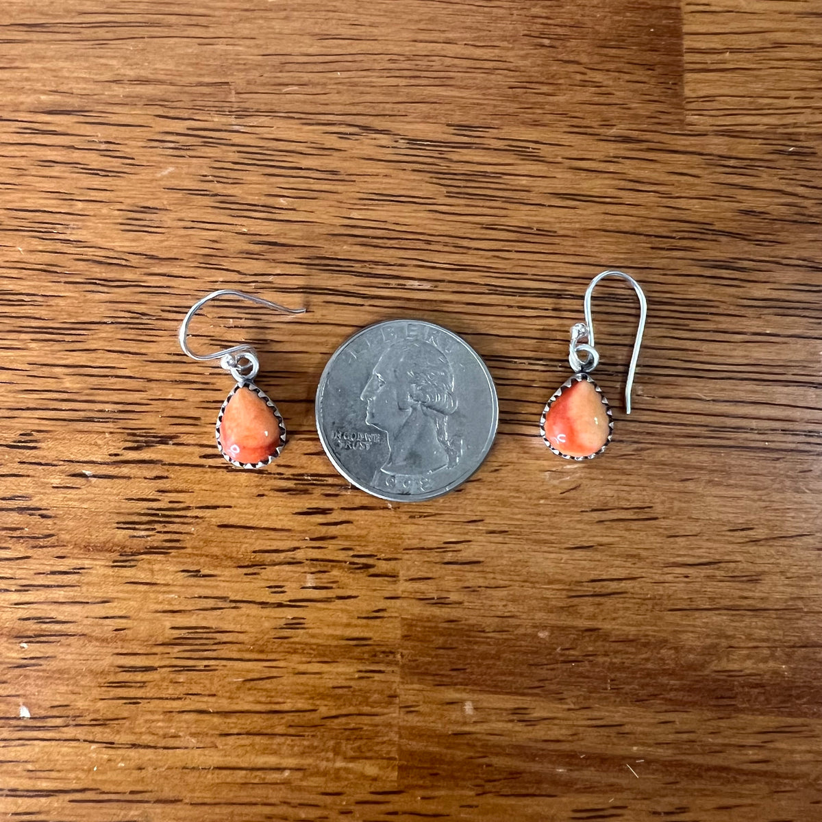 Sterling Silver Everyday Dangle Earrings – Queen Conch, Turquoise or Spiny Oyster